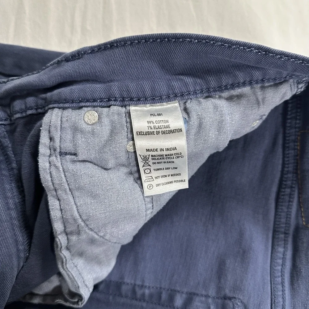Levis 512 Jeans Men's 36x32 Light Blue Slim Taper Denim‎ Stretch